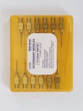 Enjektör İğnesi - Sayberk - 12 Adet 1.20 x 15 mm - 18G