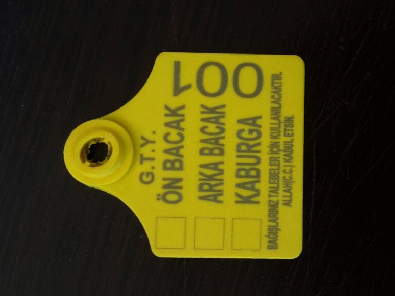 Et Tasnif Künyesi - 50 adet