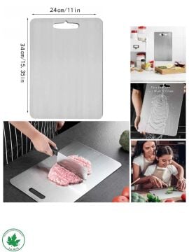 Paslanmaz Çelik Kesim Panosu 34 x 24 cm