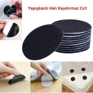 Halı Kilim Kaydırmaz Cırt Set - 4 cm (10'lu)