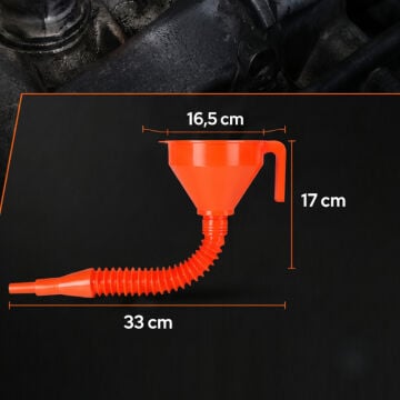 Çelik Süzgeçli Huni - Spiralli - 2.2 Litre