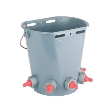 Kuzu Oğlak Emzirme Kovası 5 Emzikli - Devam Kovası