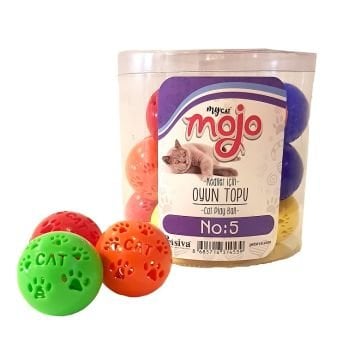 Mojo Kediler İçin Zilli Oyun Topu No:5 (1 Adet)