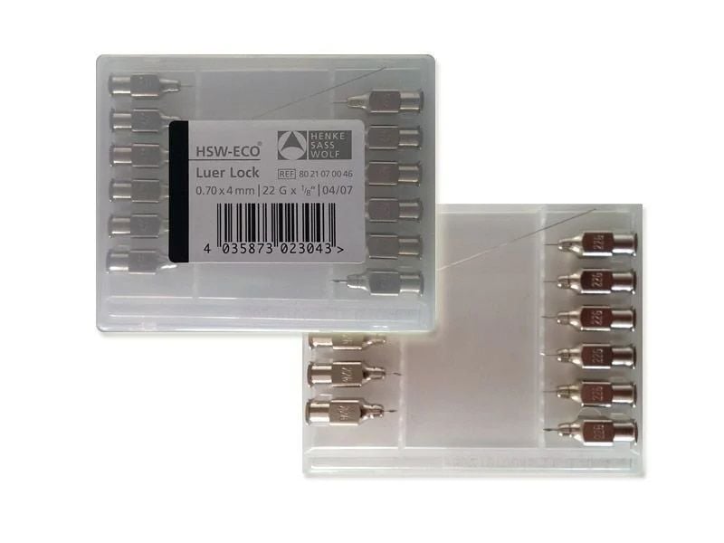 Enjektör İğnesi - HSW - 12 Adet 0.80 x 5 mm
